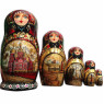 Matryoshka "Saint-Petersburg", 5 pieces
