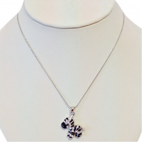 Necklace "Zebra"