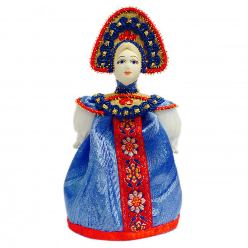 Russian fabric doll "Boyarinya"